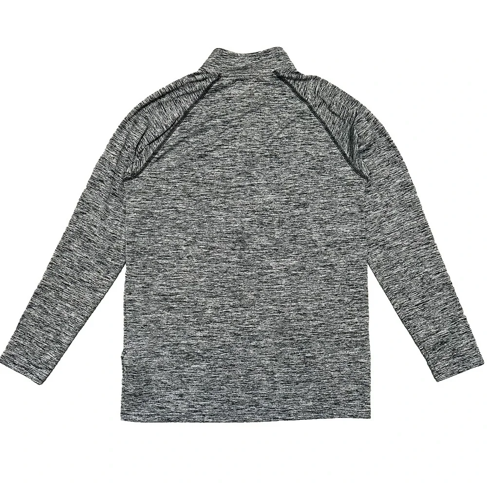 Under Armour Men's S Gray HeatGear 1/4 Zip Running Athletic Shirt